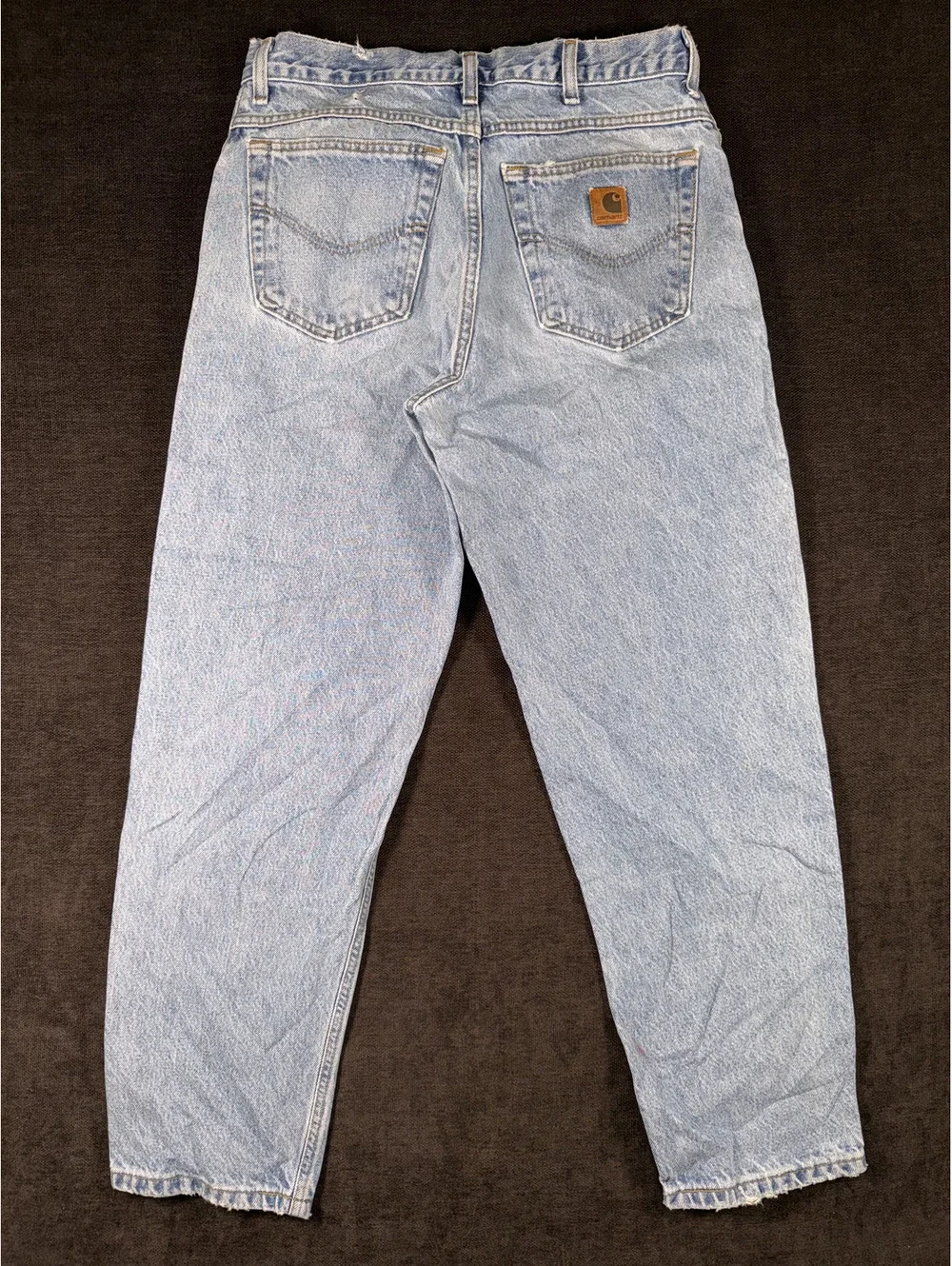 Carhartt Light Blue Denim Jeans with Classic Fit